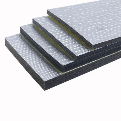 Σύνθετη μόνωση από αφρώδες πολυολεφίνη XPE με φύλλο αλουμινίου 25kg/M³ για αεραγωγούς HVAC