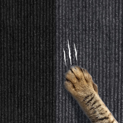 Μη slip cat scratching mat self adshesive trimmable για προστασία στο κρεβάτι