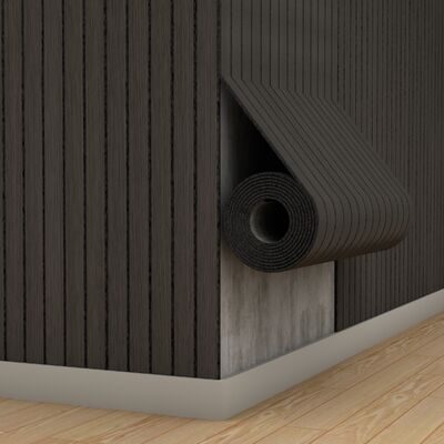 Αδιάβροχα ελαστικά IXPE PVC Wood Grain Soft Grille slat Panels For School Decor