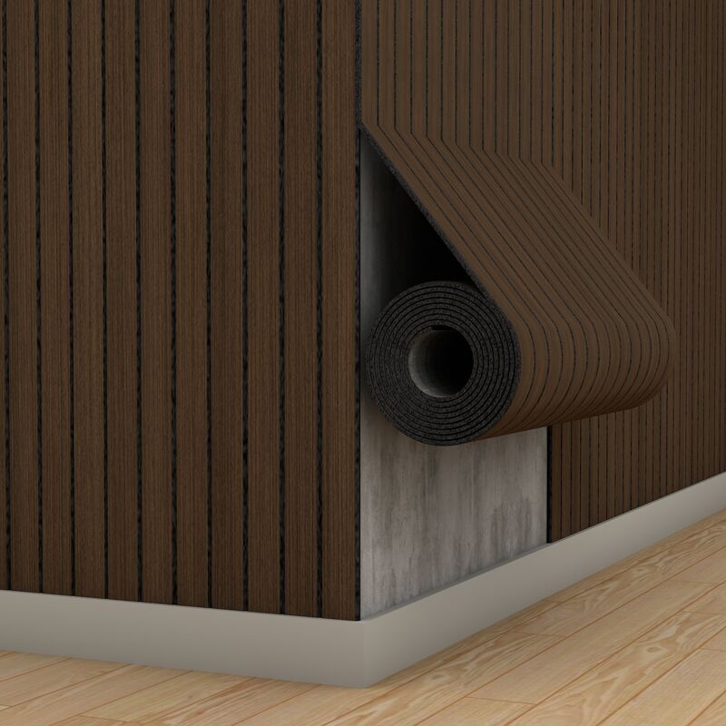 Πάνελ τοίχου από μαλακό ξύλινο πηχάκι με στρώμα αφρού IXPE για διακόσμηση σπιτιού Welfare